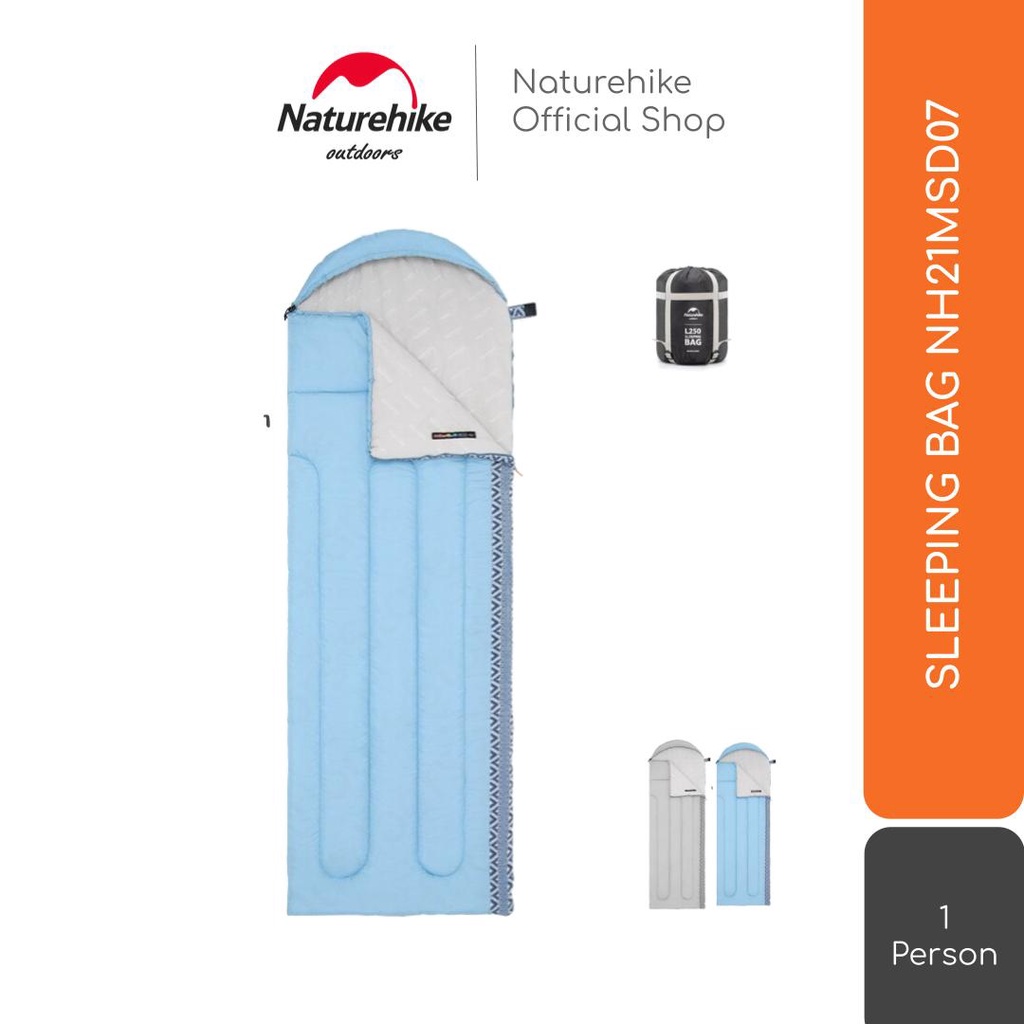 Naturehike Sleeping Bag NH21MSD07 Kantong Tidur Selimut Camping