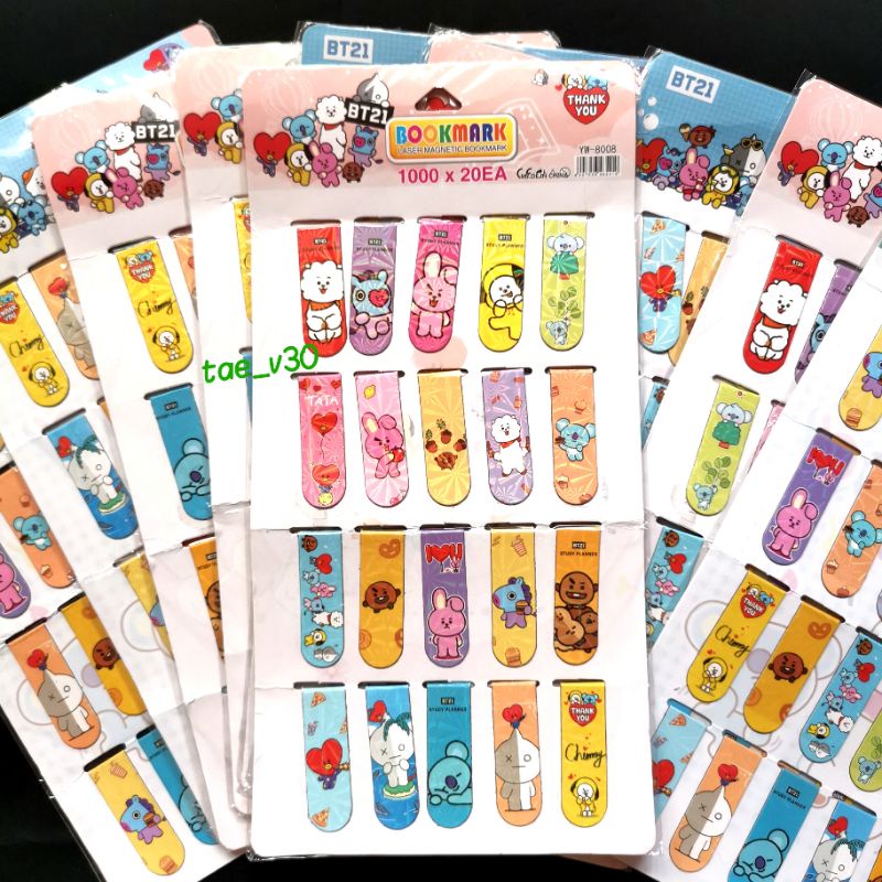 BT21 Magnet Pembatas Buku