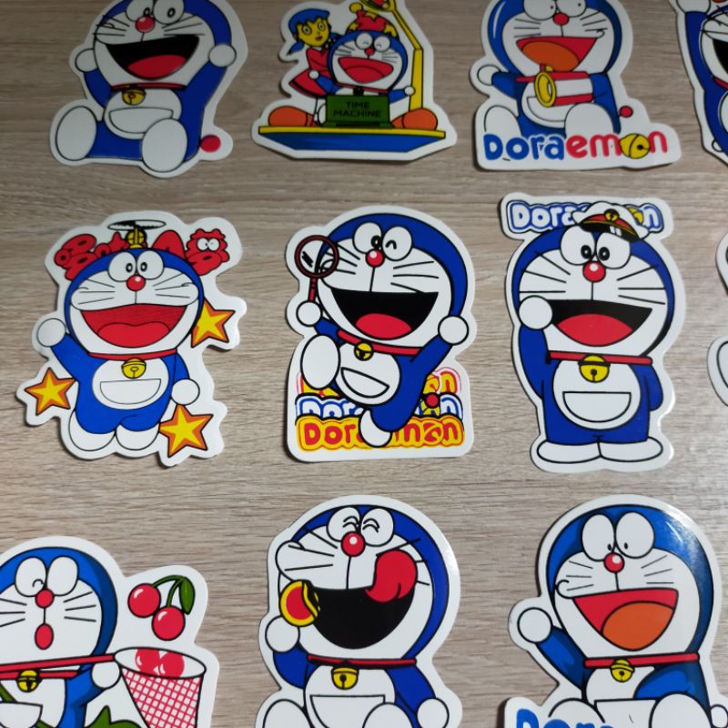 STIKER MOTOR DORAEMON STIKER DORAEMON STIKER grosir isi 100 pcs