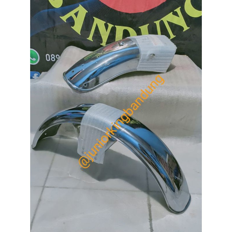 Spakbor slebor sayap rx series rx king rxk rxs depan belakang chrome Croom besi