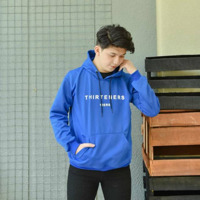 THIRTENERS HOODIE  UNISEX - ATASAN TEBAL KEKINIAN TERLARIS