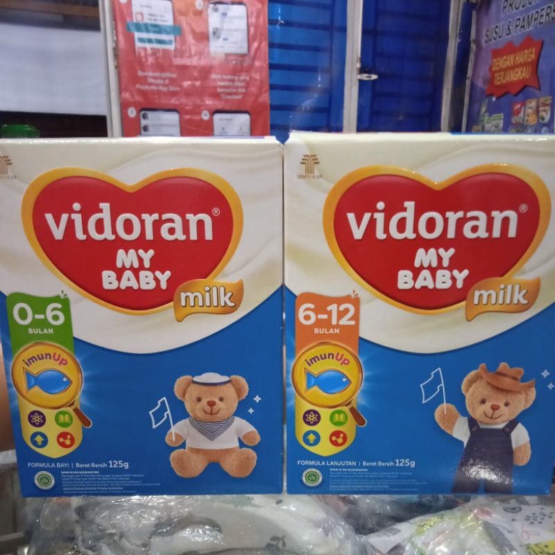 VIDORAN MY BABY 0-6 BULAN 6-12 BULAN 125GR