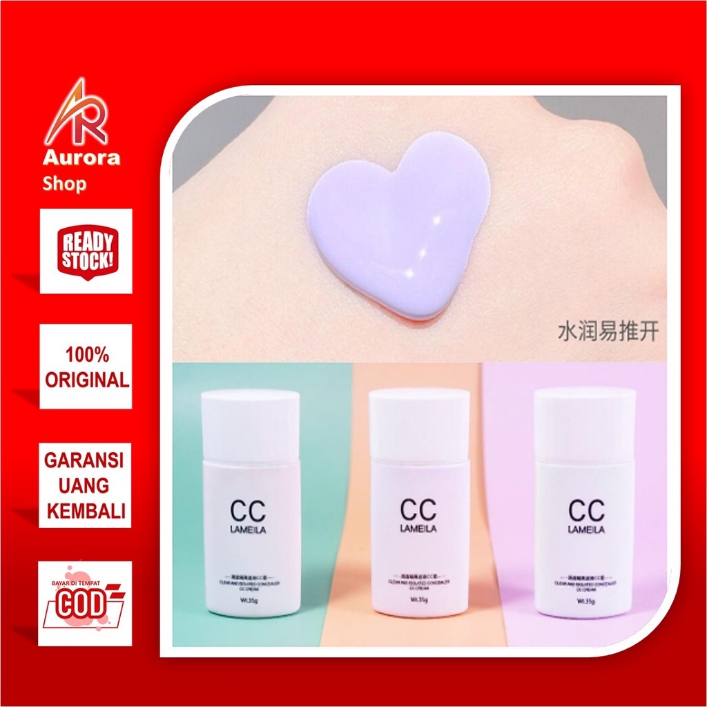 Lameila CC Cream Clear Isolated Concealer Wajah 3007