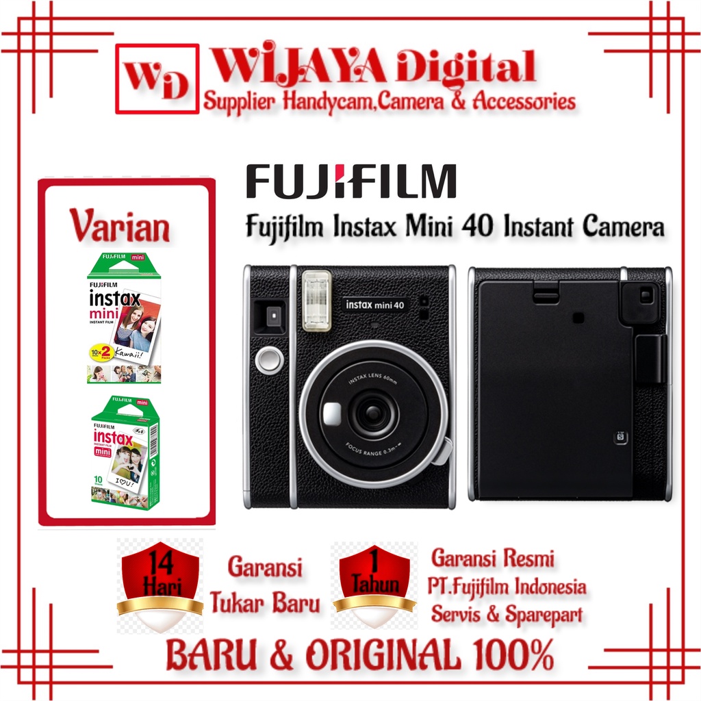 Fujifilm Instax Mini 40 Instant Camera