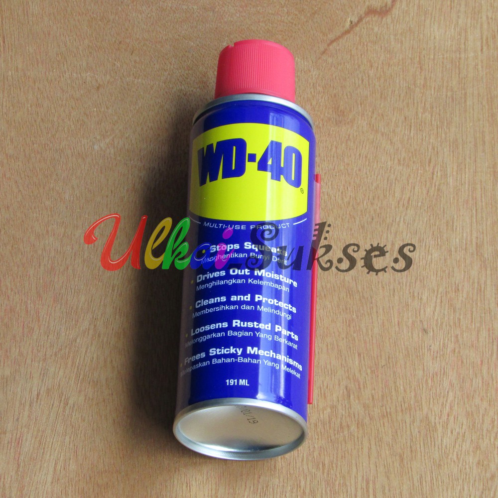 WD 40 Multi Use Lubricant Spray 191ml l Pelumas Serba Guna l Cairan Pembersih Karat l Pembersih Mesin l Pembersih Kotoran Berat Universal