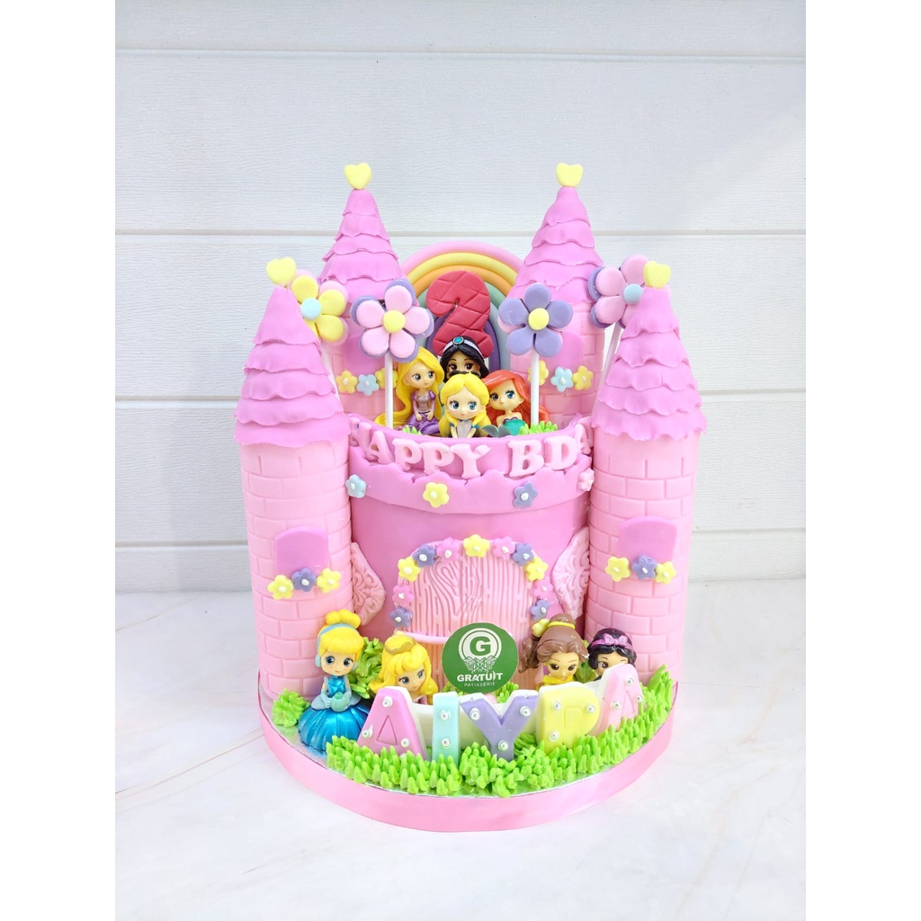

PRINCESS / KUE ULANG TAHUN UK 15CM DOUBLE CAKE