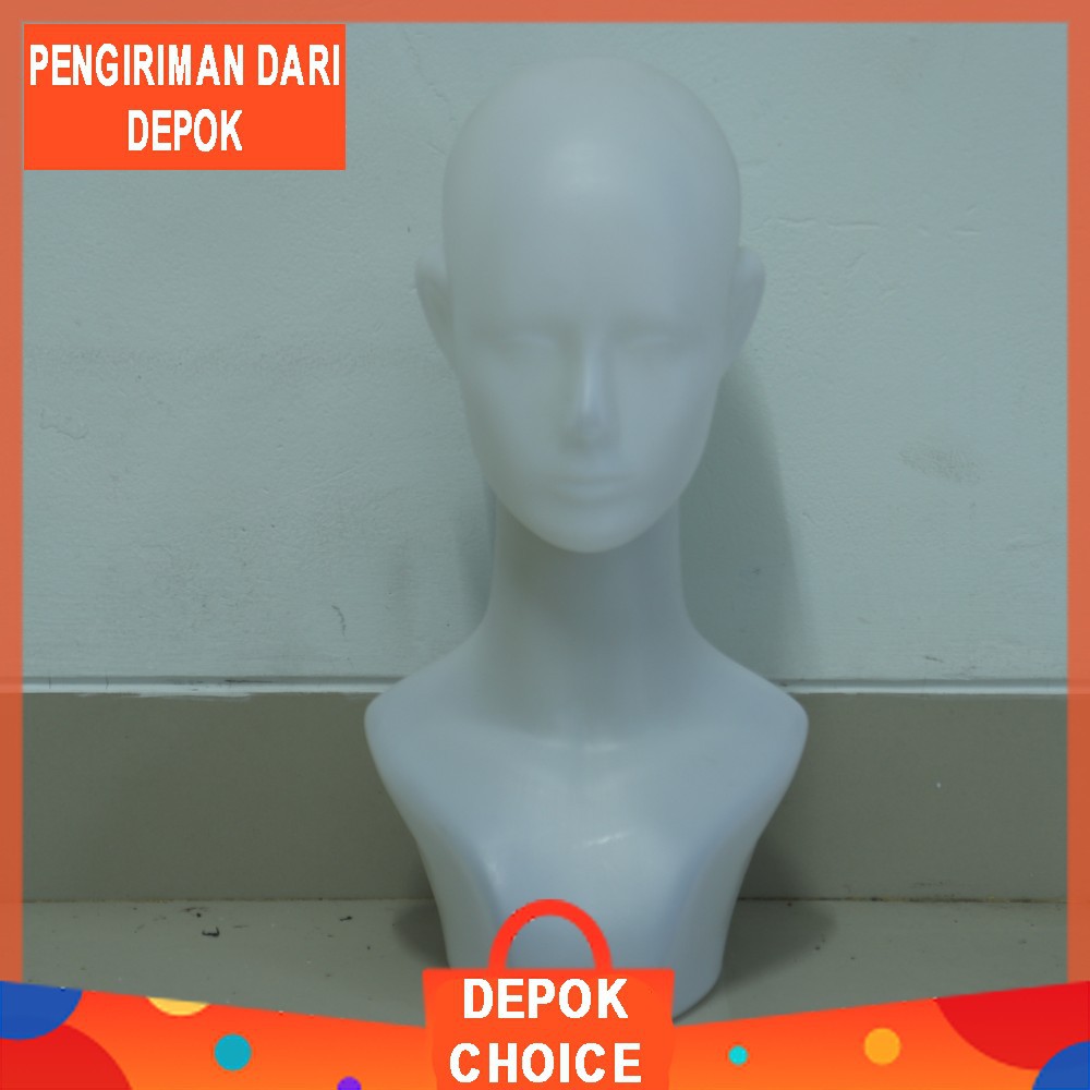 MANEKIN ALIEN TANPA MAKEUP | MANEKIN PALA | PATUNG HIJAB