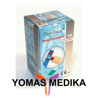 Strip Easy Touch Gula Darah Glucose Asam Urat Kolesterol