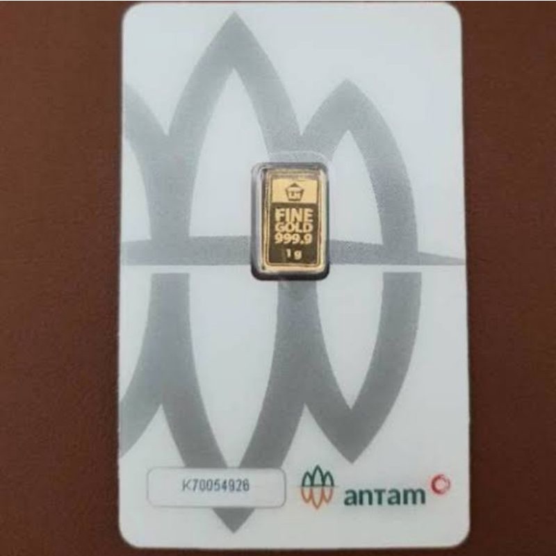 ANTAM 1 gram CERTIEYE CERTI EYE Logam Mulia LM Emas Murni Koin Coin Batang Kemasan Press Bukan Retro