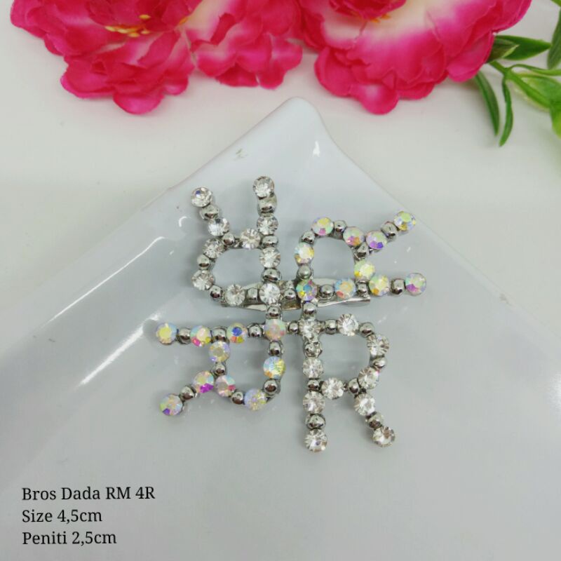 BROS DADA RM (RIA MIRANDA) KW-4R silver