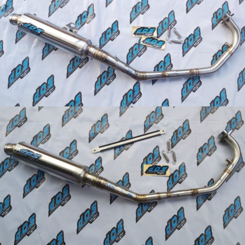 Knalpot Dos Muffler Jogja Honda CB150R New Dan CB150R Old CBR150 OLD DAN NEW  Harian Touring Bulat S