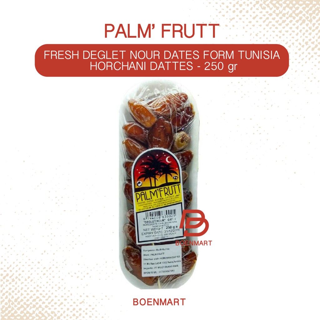 

Palm Fruit 250 g