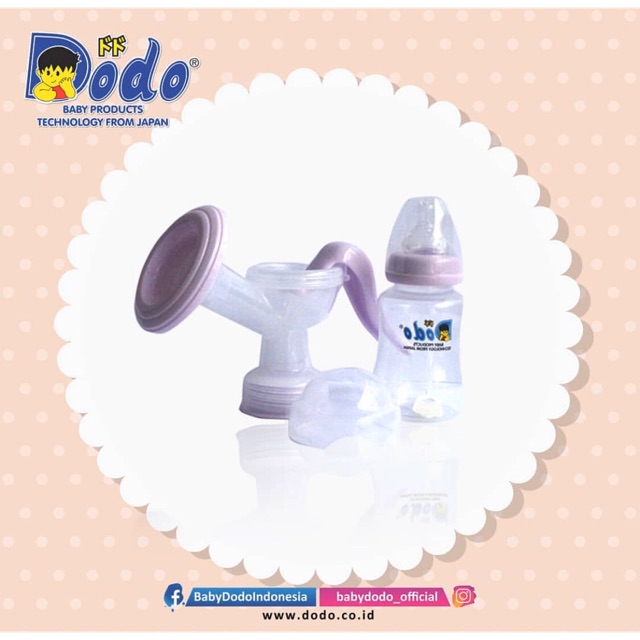 Dodo manual breast pump single