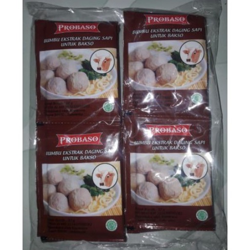 

PROBASO beef powder bumbu ekstrak daging sapi 10gr (paket 5 bungkus)