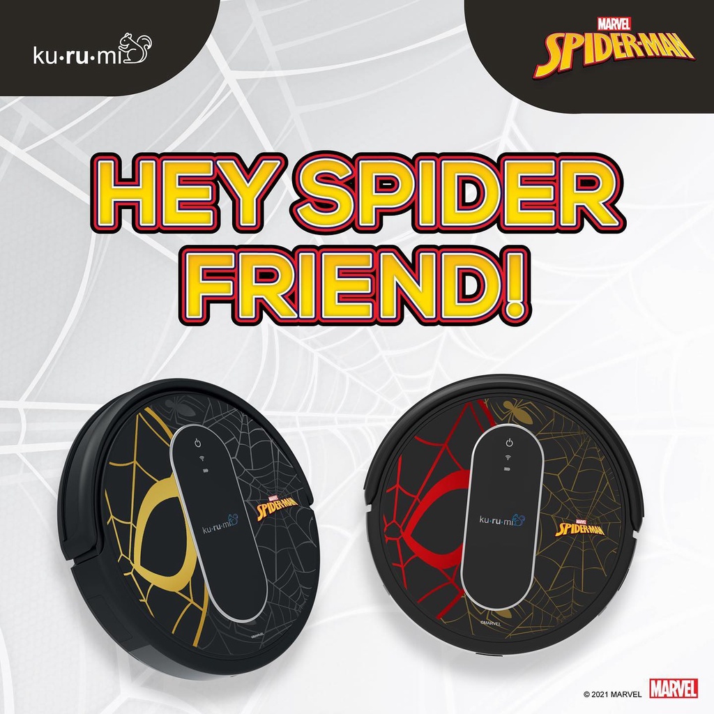 Kurumi Marvel Spiderman Vacuum Cleaner Kv 08 - Penyedut Debu