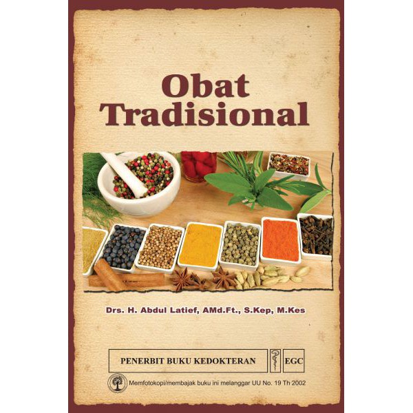 Original Buku Obat Tradisional
