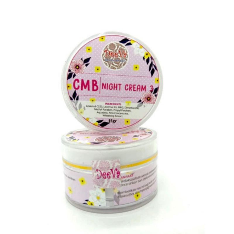 Deeva Derma Soft Skin Night Cream Tahap Lanjutan / Cream Malam Deeva Tahap Lanjutan