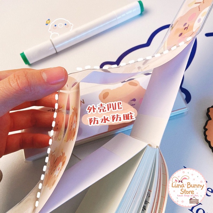 

Kusus Hari Ini Kawaii Bear Weekly Planner / Catatan Agenda Kecil Mingguan Sale!!!