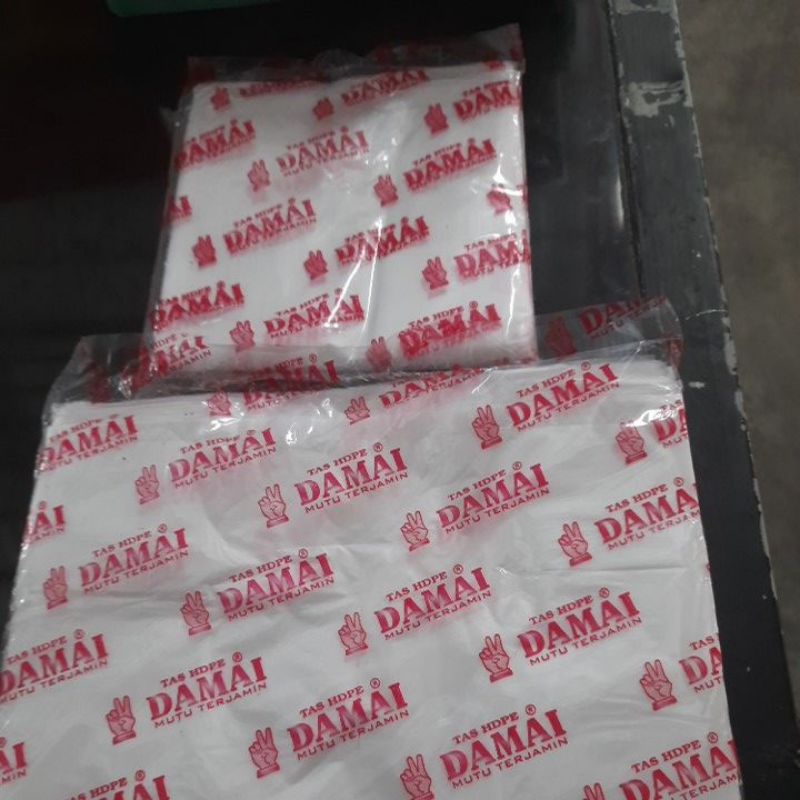Plastik kresek Damai Merah
