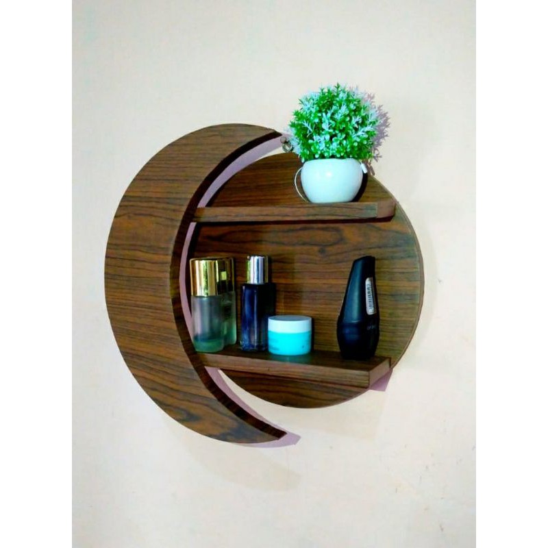 Jual Dekorasi dinding bulan sabit/ Rak dinding | Shopee Indonesia