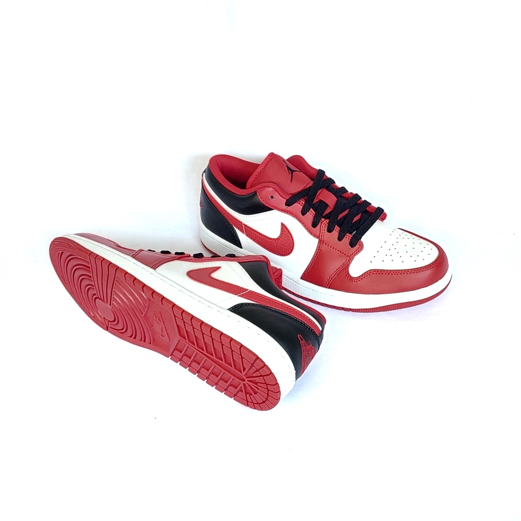 Sepatu Sneakers Pria Nike Air Jordan 1 Low Chicago Bulls BNIB Original