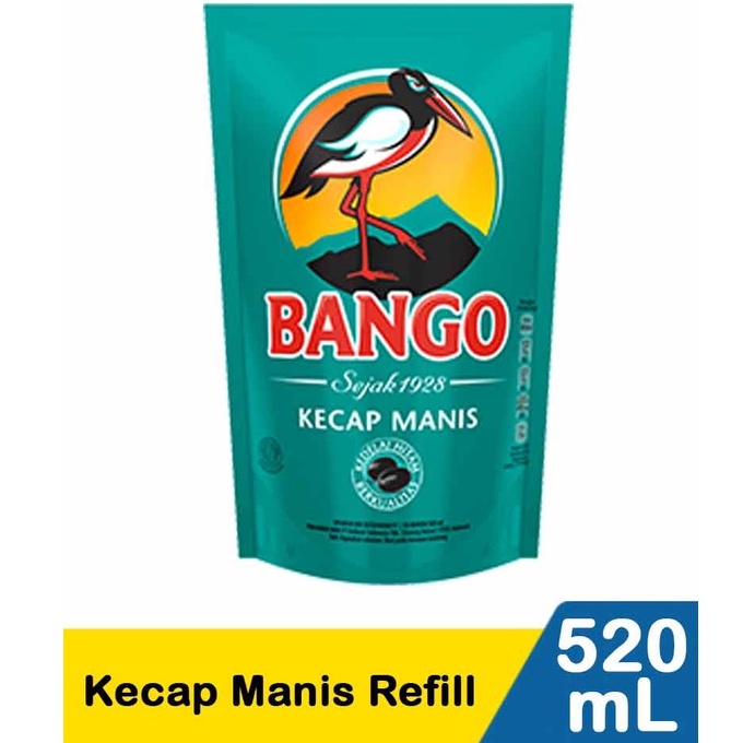 BANGO KECAP MANIS - 520ml REFIL