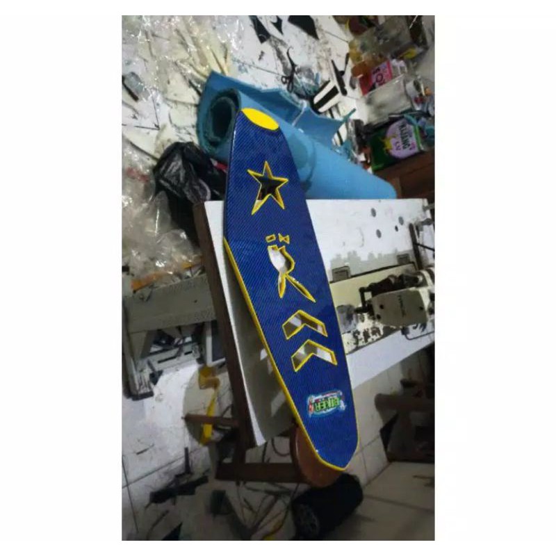 jok slim vega zr modifikasi karbon biker lubang