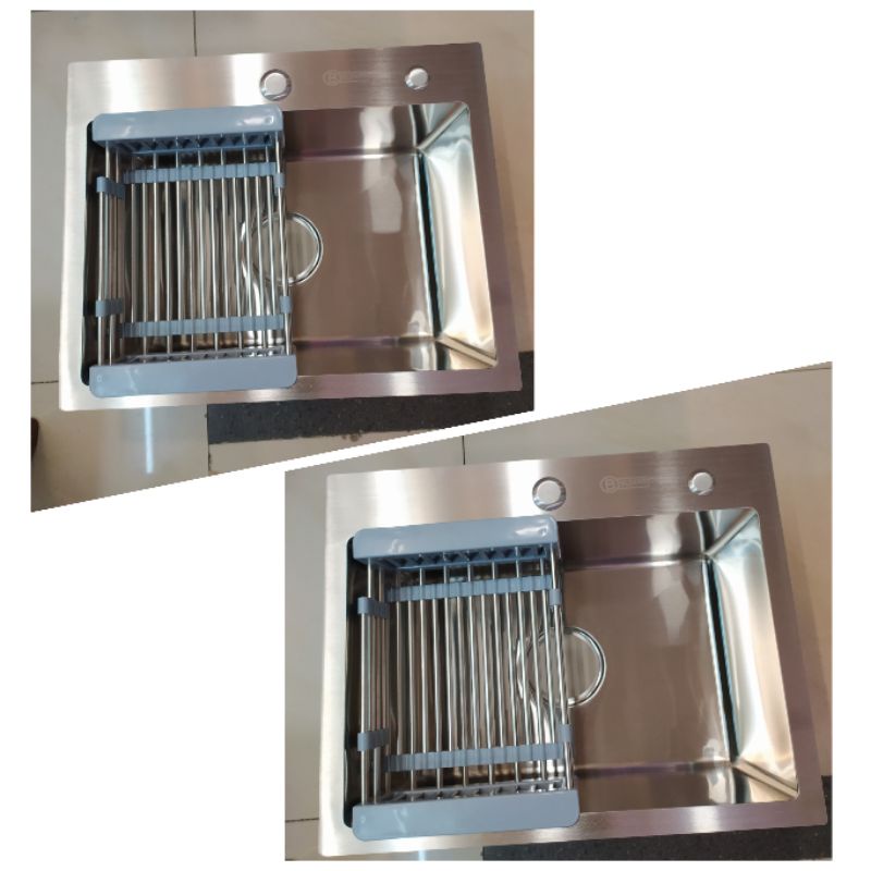 Kitchen Sink 5040 ONAN/BOLZANO /GOLDEN HAND/VALPRA /Paket Lengkap Kitchen Sink 5040 Stainless 304