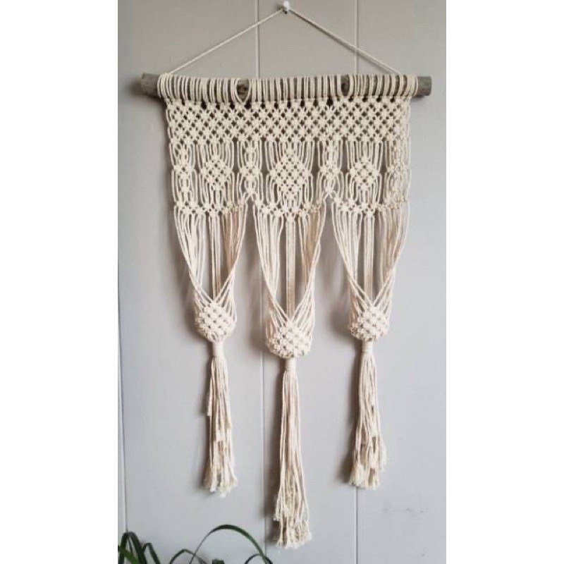 Macrame plant hanger / MPH006 / gantungan pot