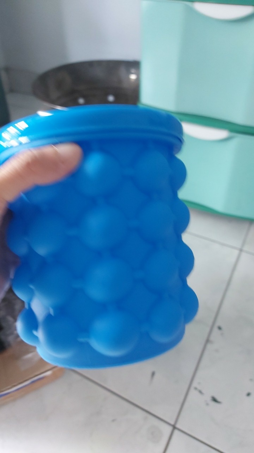 Hartana Market - Ice Genie Pencetak Es Batu Ice Cube Maker 3d Silicone Mold - C01