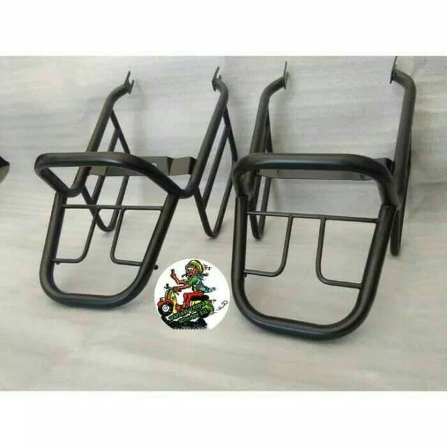 Backrack kawasaki w175.behel kawasaki w175