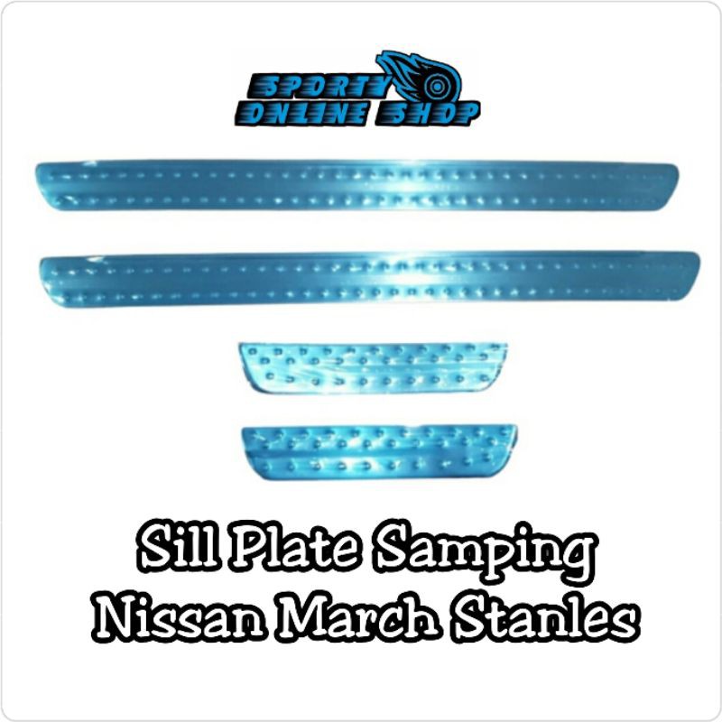 Sill Plate Samping Nissan March Stanles