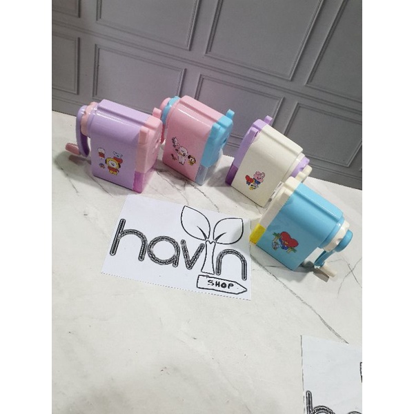 serutan MEJA BTS/sharperner/SERUTAN PUTAR BTS BT21-1