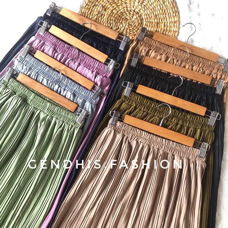 BIA SKIRT| ROK PLISKET KECIL MODEL LURUS