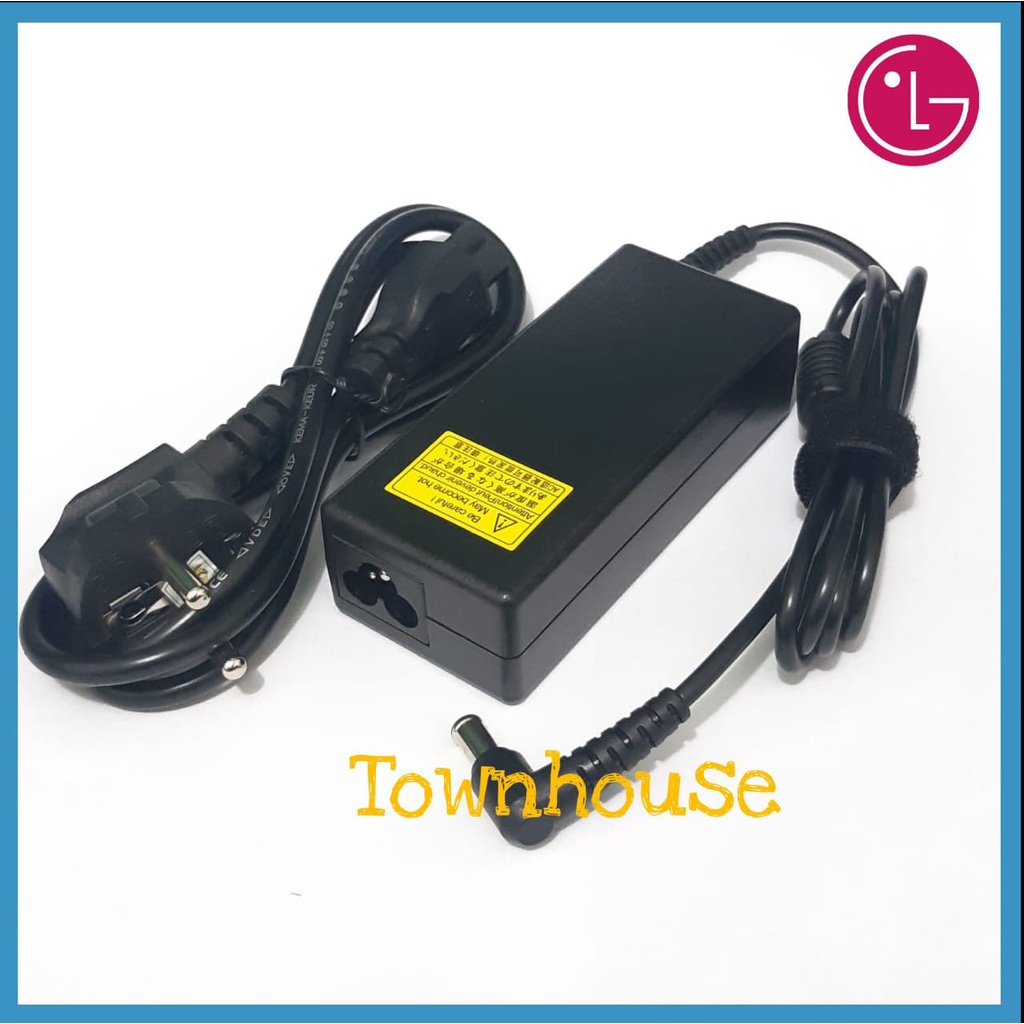 19V AC Adapter Charger for LG Electronics 19&quot; 20&quot; 22&quot; 23&quot; 24&quot; 27&quot; LED LCD Monitor Widescreen HDTV 24M47H-P 24MP55HQ IPS236V IPS236-PN E2750VR-SN 19032GPBR