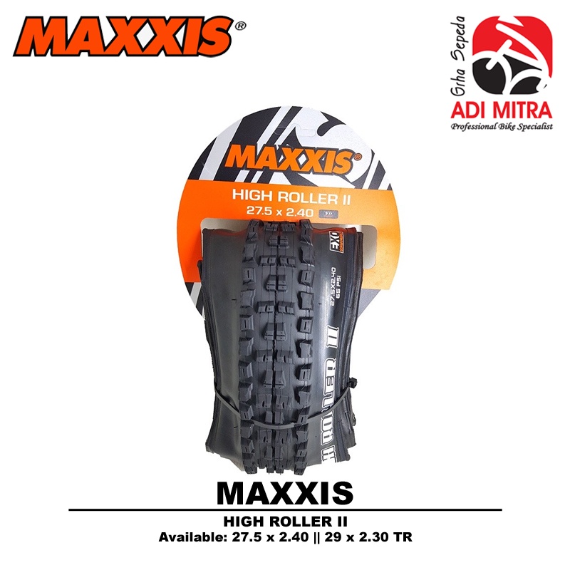 Maxxis High Roller II Kevlar Tire | Ban Luar Sepeda MTB