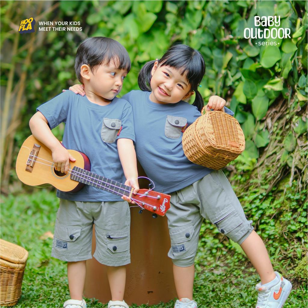 Pakaian Anak Bayi Balita Usia 6 Bulan - 5 Tahun Keren Lucu Set Baby Outdoor Hooflakids Setelan Baju Celana Premium Laki Laki Tangan Pendek Perempuan Lengan Panjang Original Branded 1 2 3 4 7 8 9 10 11 12