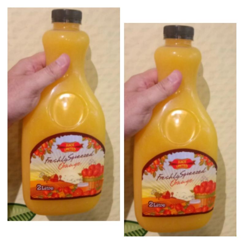 

Juice United minuman Orange Juice - jus jeruk murni 2 liter