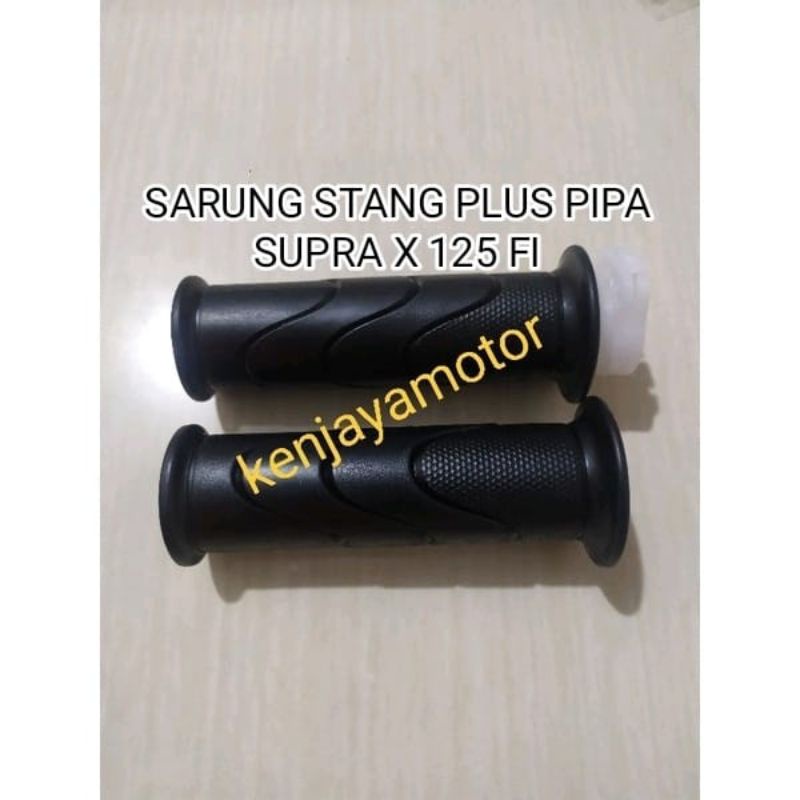 HANFAAT HANDGRIP HANDPAD HAND PAD SARUNG STANG PLUS PIPA SUPRA X 125 Fi