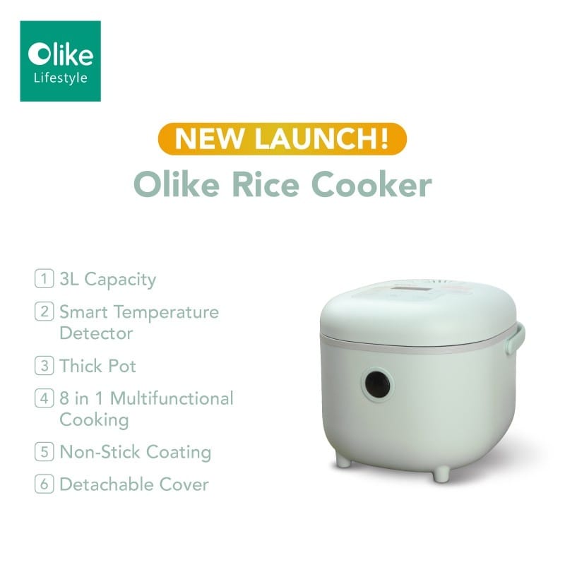 Olike DFB-B30R1 Rice Cooker Green