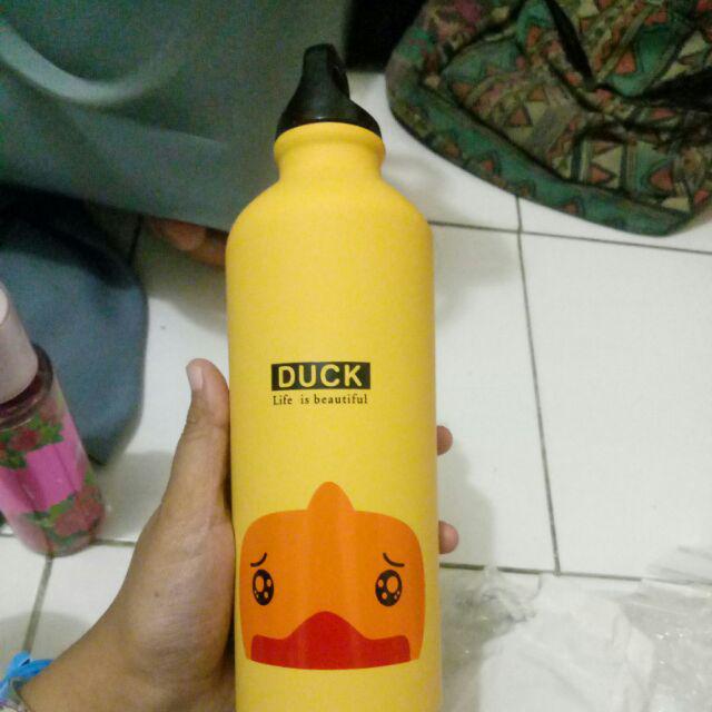 Tgb Botol Kaca Lapis Plastik Karakter Kartun Anti Slip Dan Tahan Panas