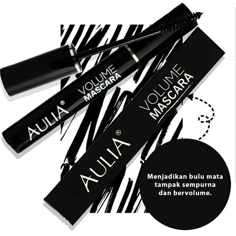 AULIA VOLUME MASCARA BLACK 8ML - 100% ORIGINAL