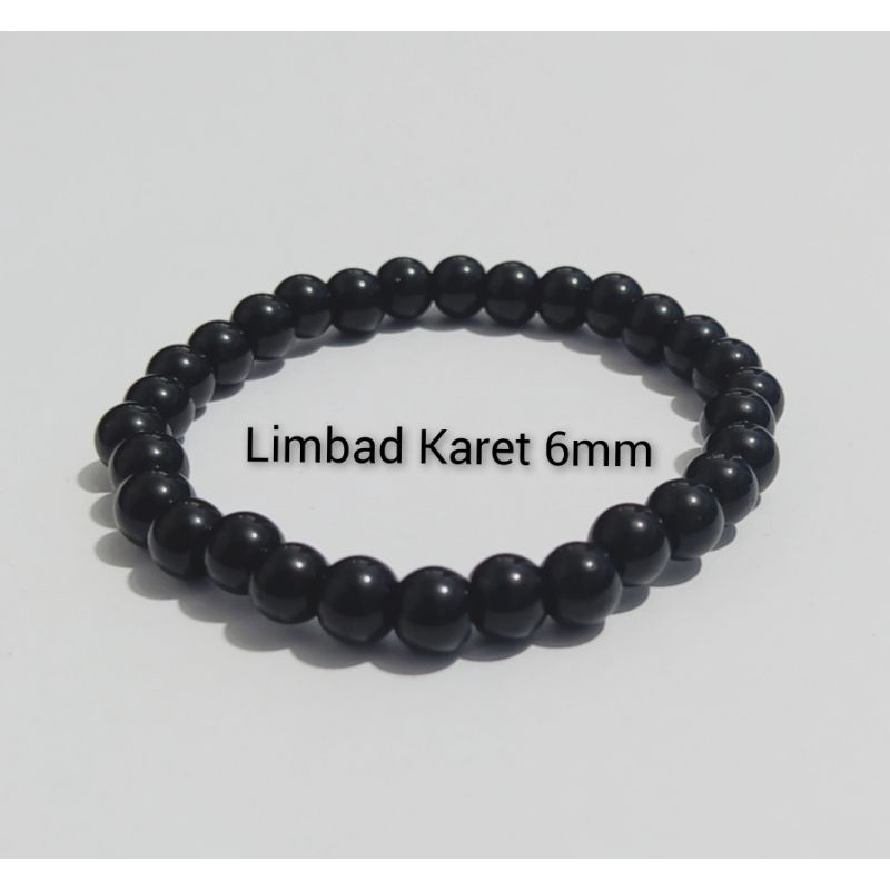 Gelang Limbad Bulat Hitam Untuk Pria &amp; Wanita