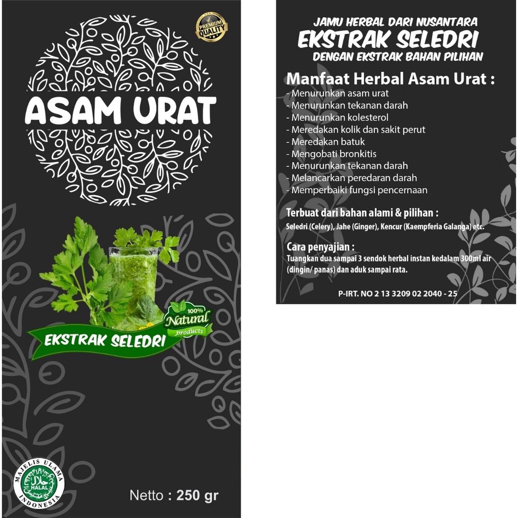 

Jamu Herbal Asam Urat
