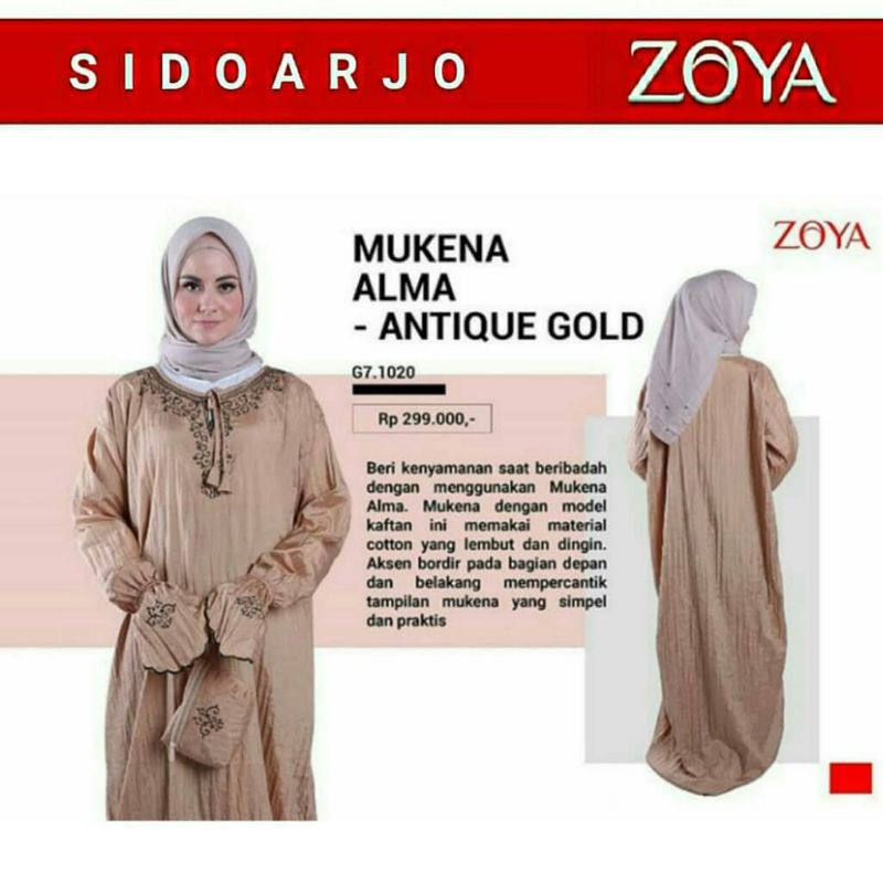 Zoya Mukena Alma