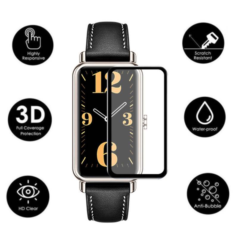 Film Pelindung Layar Full Cover Untuk Huawei Honor band 6 5 4 3 Pro Watch Fit D 6 5 4