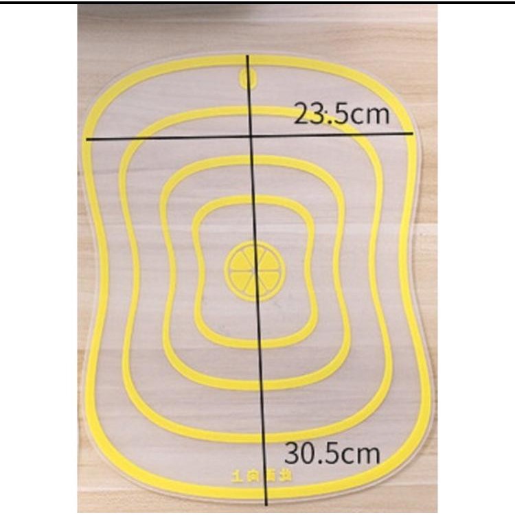 

Talenan Plastik Plastik Transparan Flexible Cutting Board