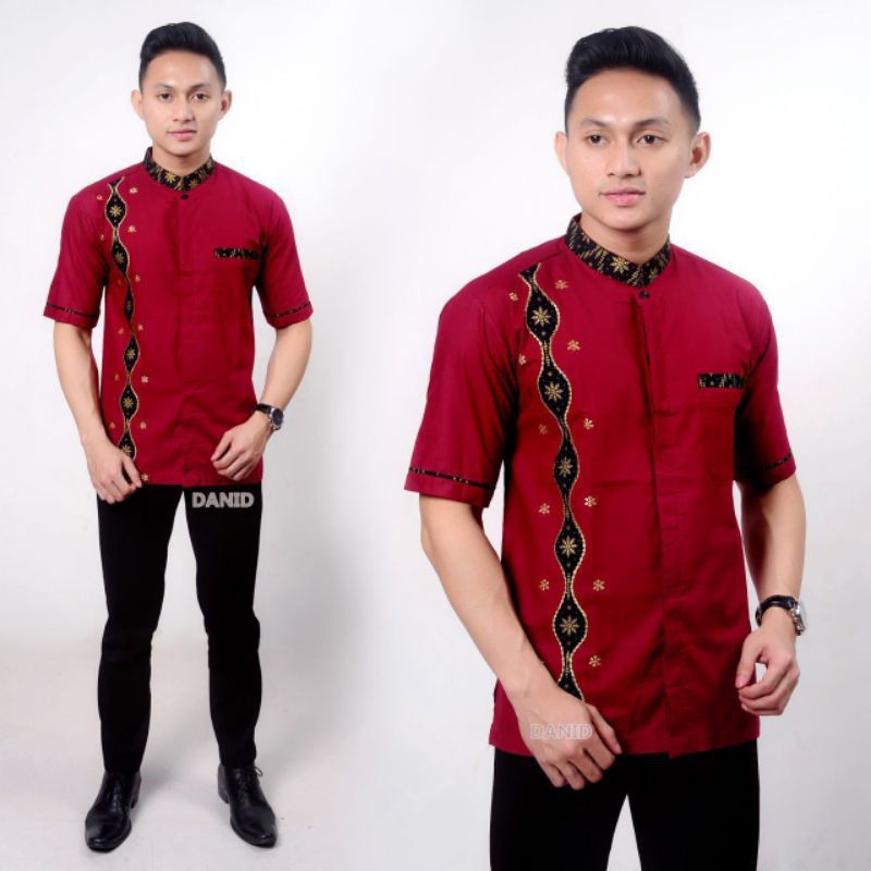 BAJU KOKO PRIA BORDIL BOY MEN TOP PRODUK BORDIL TULANG