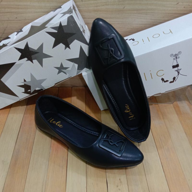 pansus wanita HOLIC "04" Hitam berkualitas.pansus,flat wanita terbaru kualitas ekspor.