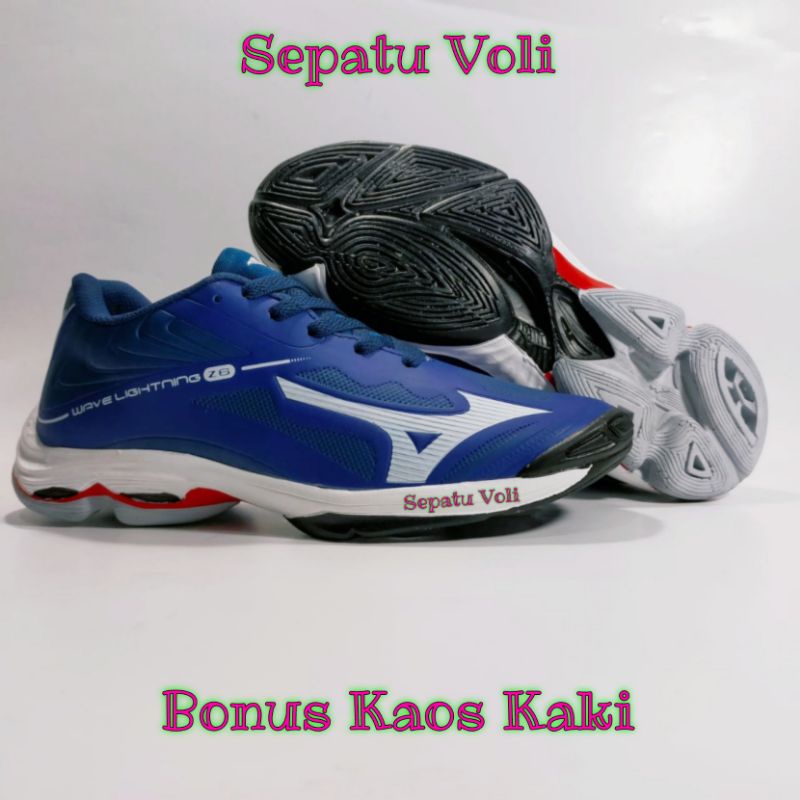 Sepatu Mizuno Wave Lightning z6 Low Premium Terbaru / Sepatu Voli Mizuno Wlz 6 Low / Sepatu Volly Mi